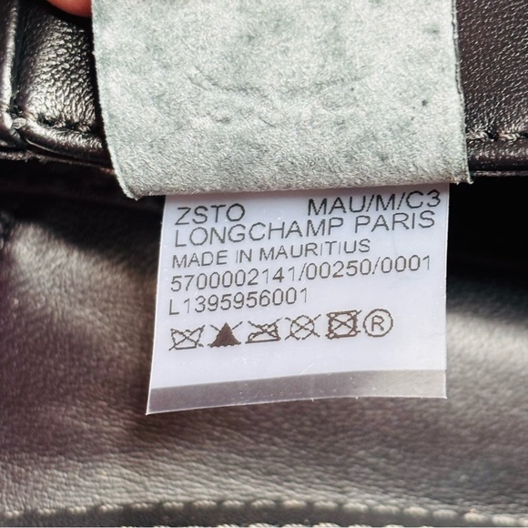 LONGCHAMP Leather Saddle Bag - Picture 10 of 11